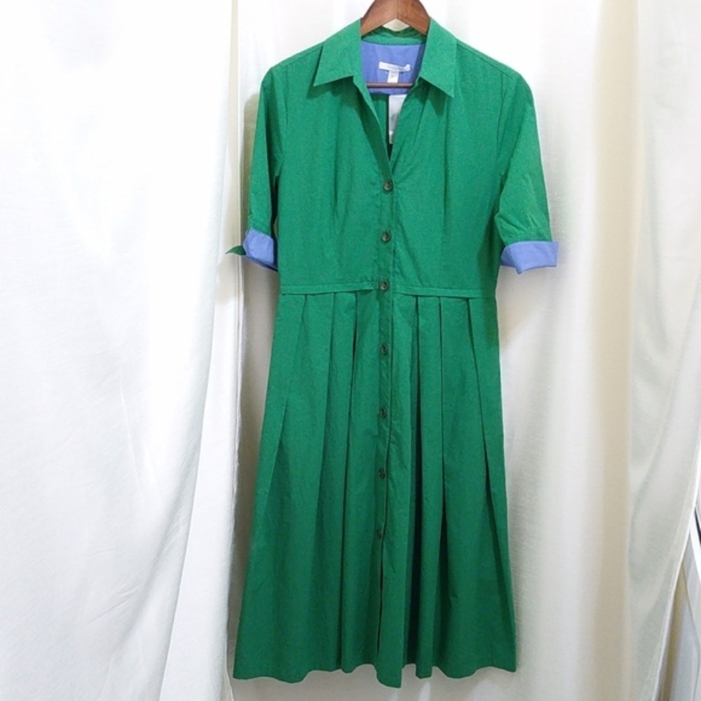 Bagutta Midi Cotton Structured‎ Shirt Dress - Sz 42 (11/12) - NWT